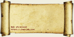 Una Mećava vizit kartica